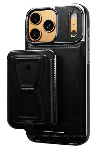 Rimbmax Magnetic Leather Wallet Case P95 iPhone 17 Pro Max