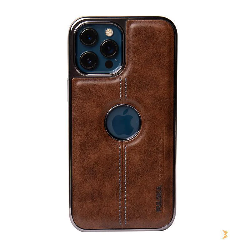 Puloka PC-2401 Classic Leather Cover for iPhone 12 Pro Max