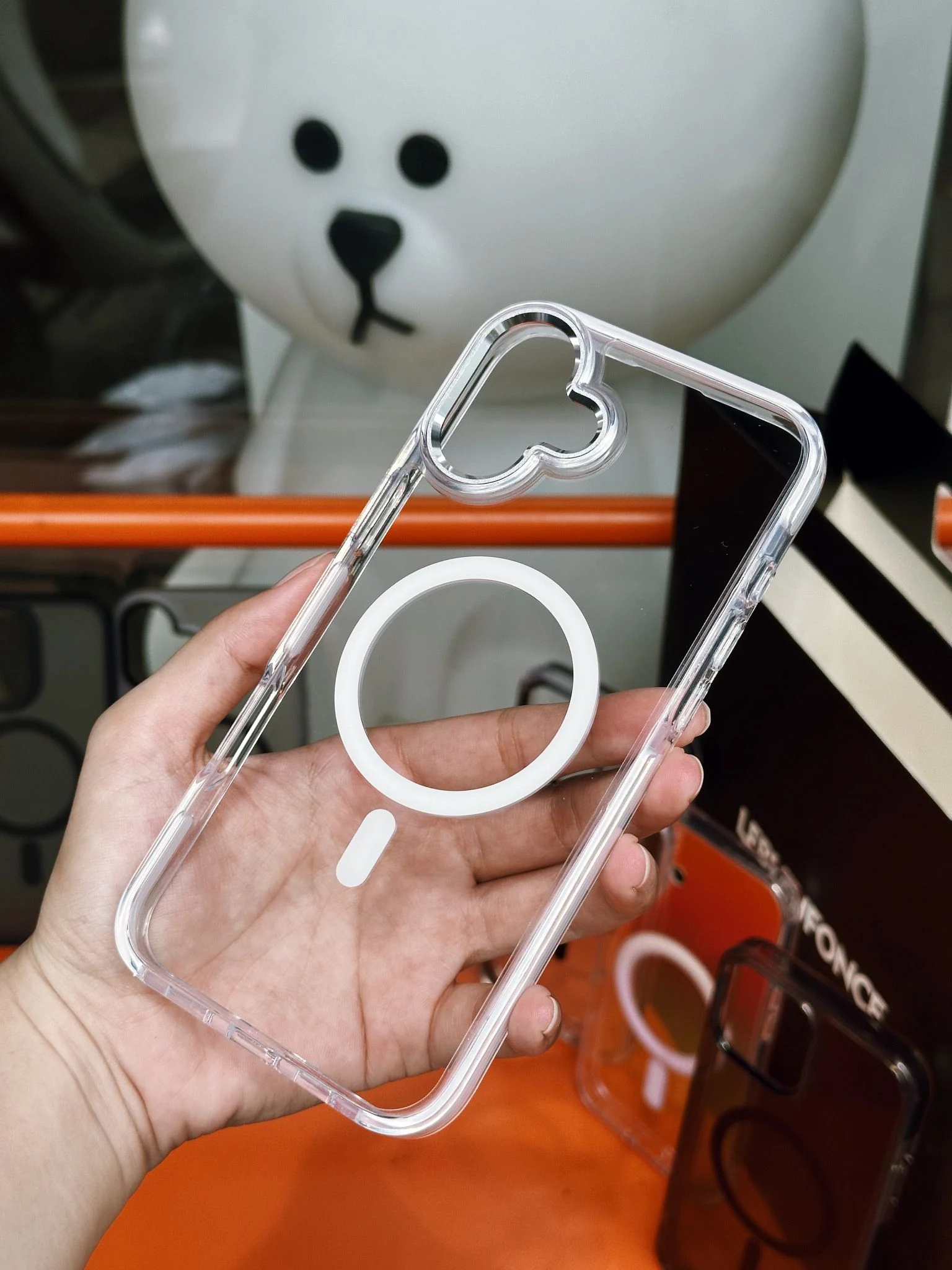 Belkin SheerForce Magnetic Clear Case for iPhone 16 Plus
