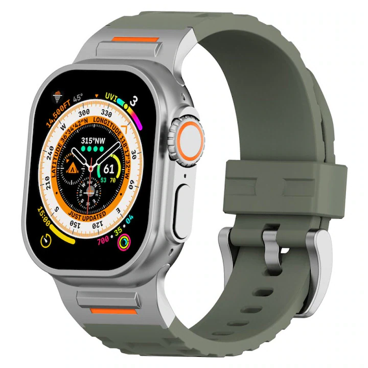 OKMUCH Watch Band for Apple Watch (42mm/44mm/45mm/49mm)
