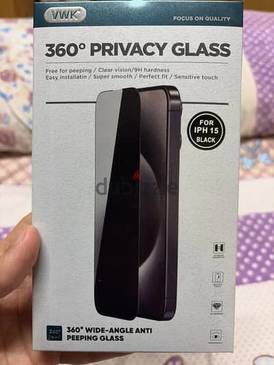 VWK Privacy 360 Glass Screen Protector