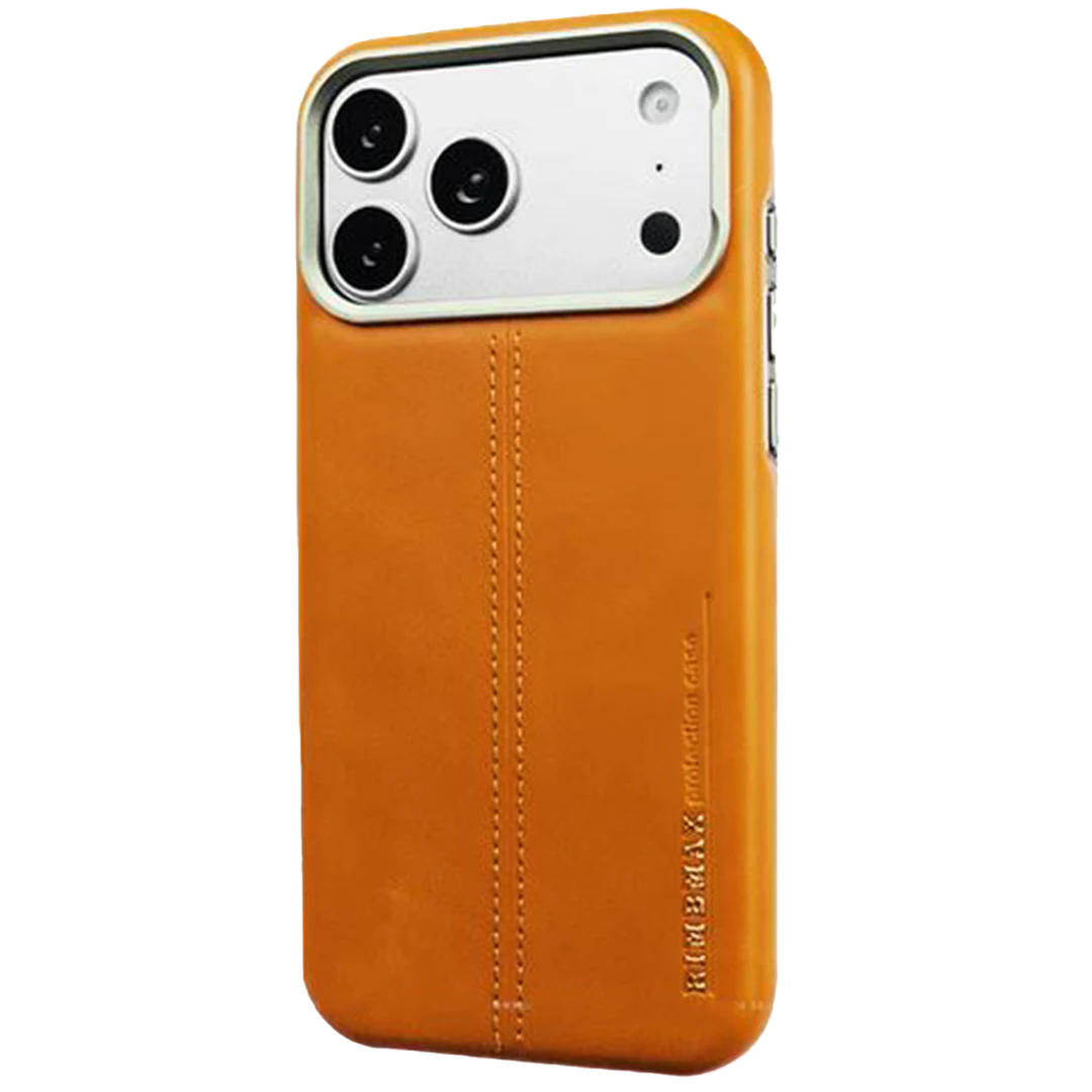 Rimbmax W19A Leather MagSafe Protective Cover for iPhone 17 Pro Max